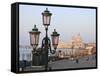 Riva Degli Schiavoni and Santa Maria Della Salute, Venice, Veneto, Italy-Amanda Hall-Framed Stretched Canvas