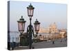 Riva Degli Schiavoni and Santa Maria Della Salute, Venice, Veneto, Italy-Amanda Hall-Stretched Canvas