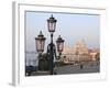 Riva Degli Schiavoni and Santa Maria Della Salute, Venice, Veneto, Italy-Amanda Hall-Framed Photographic Print