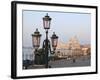 Riva Degli Schiavoni and Santa Maria Della Salute, Venice, Veneto, Italy-Amanda Hall-Framed Photographic Print