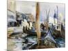 Riva Degli Schiavoni, Venice-John Singer Sargent-Mounted Giclee Print