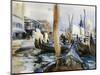 Riva Degli Schiavoni, Venice-John Singer Sargent-Mounted Giclee Print