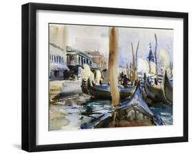 Riva Degli Schiavoni, Venice-John Singer Sargent-Framed Giclee Print