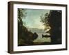 Riva, Italy-Jean-Baptiste-Camille Corot-Framed Giclee Print