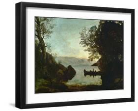 Riva, Italy-Jean-Baptiste-Camille Corot-Framed Giclee Print