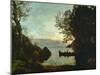 Riva, Italy-Jean-Baptiste-Camille Corot-Mounted Giclee Print