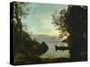 Riva, Italy-Jean-Baptiste-Camille Corot-Stretched Canvas
