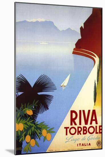 Riva Torbole-null-Mounted Premium Giclee Print