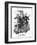 Rival Arbiters, 1866-John Tenniel-Framed Giclee Print