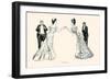 Rival Beauties-Charles Dana Gibson-Framed Art Print