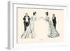 Rival Beauties-Charles Dana Gibson-Framed Art Print