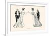 Rival Beauties-Charles Dana Gibson-Framed Premium Giclee Print