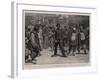 Rival Representatives of Law and Order at Shanghai, a Native Procession in the British Settlement-William T. Maud-Framed Giclee Print