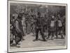 Rival Representatives of Law and Order at Shanghai, a Native Procession in the British Settlement-William T. Maud-Mounted Giclee Print