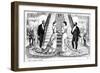 Rivals in Social Success, 1880-George Du Maurier-Framed Giclee Print