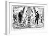 Rivals in Social Success, 1880-George Du Maurier-Framed Giclee Print