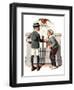 "Rivals", September 9,1922-Norman Rockwell-Framed Giclee Print