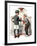 "Rivals", September 9,1922-Norman Rockwell-Framed Giclee Print