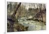 River, 1886-Fritz Thaulow-Framed Giclee Print