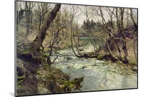 River, 1886-Fritz Thaulow-Mounted Giclee Print