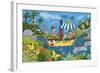 River Adventures-Sophie Harding-Framed Art Print