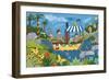 River Adventures-Sophie Harding-Framed Art Print