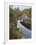 River Affric Flowing Through Silver Birch and Scots Pine Woodland in Autumn, Glen Affric, Scotland-Mark Hamblin-Framed Photographic Print