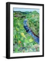 River Agung, Bali, 1996-Hilary Simon-Framed Giclee Print