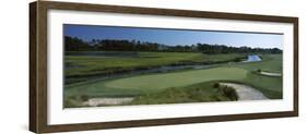 River and a Golf Course, Ocean Course, Kiawah Island Golf Resort, Kiawah Island-null-Framed Photographic Print