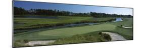 River and a Golf Course, Ocean Course, Kiawah Island Golf Resort, Kiawah Island-null-Mounted Photographic Print