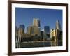 River and City Skyline of Dallas, Texas, United States of America, North America-Rennie Christopher-Framed Photographic Print