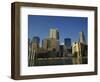 River and City Skyline of Dallas, Texas, United States of America, North America-Rennie Christopher-Framed Photographic Print