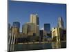 River and City Skyline of Dallas, Texas, United States of America, North America-Rennie Christopher-Mounted Photographic Print
