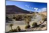 River and Desert, Near Erfoud, Meknes-Tafilalet, Morocco-Peter Adams-Mounted Photographic Print