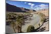 River and Desert, Near Erfoud, Meknes-Tafilalet, Morocco-Peter Adams-Mounted Photographic Print