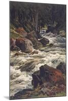 River and Moss-Ernst Heyn-Mounted Art Print