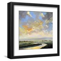 River and Sky-Robert Seguin-Framed Art Print