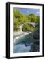 River and Stone Bridge, Rize, Black Sea Region of Turkey-Ali Kabas-Framed Photographic Print