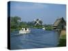 River Ant with How Hill Broadman's Mill, Norfolk Broads, Norfolk, England, United Kingdom, Europe-Harding Robert-Stretched Canvas