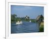 River Ant with How Hill Broadman's Mill, Norfolk Broads, Norfolk, England, United Kingdom, Europe-Harding Robert-Framed Photographic Print