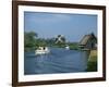 River Ant with How Hill Broadman's Mill, Norfolk Broads, Norfolk, England, United Kingdom, Europe-Harding Robert-Framed Photographic Print