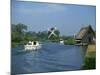 River Ant with How Hill Broadman's Mill, Norfolk Broads, Norfolk, England, United Kingdom, Europe-Harding Robert-Mounted Photographic Print