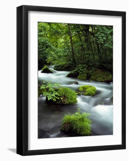 River Aomori Japan-null-Framed Photographic Print