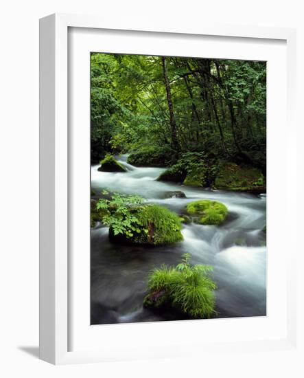 River Aomori Japan-null-Framed Photographic Print