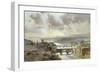 River Arno, Florence-Trevor Chamberlain-Framed Giclee Print