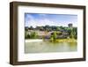 River Arno, Tower of San Niccolo, Firenze, Tuscany, Italy-Nico Tondini-Framed Photographic Print