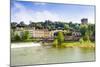 River Arno, Tower of San Niccolo, Firenze, Tuscany, Italy-Nico Tondini-Mounted Photographic Print