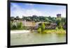 River Arno, Tower of San Niccolo, Firenze, Tuscany, Italy-Nico Tondini-Framed Photographic Print