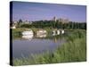 River Arun and Castle, Arundel, West Sussex, England, United Kingdom-John Miller-Stretched Canvas