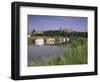 River Arun and Castle, Arundel, West Sussex, England, United Kingdom-John Miller-Framed Photographic Print